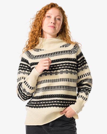 HEMA HEMA Damestrui Zelda Zwart/wit (zwart/wit)