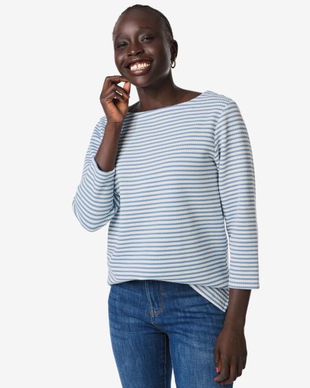 HEMA HEMA Damesshirt Kacey Lichtblauw (lichtblauw)