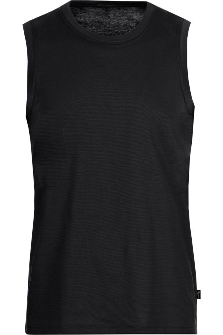 TRIGEMA T-Shirt ronde hals zwart