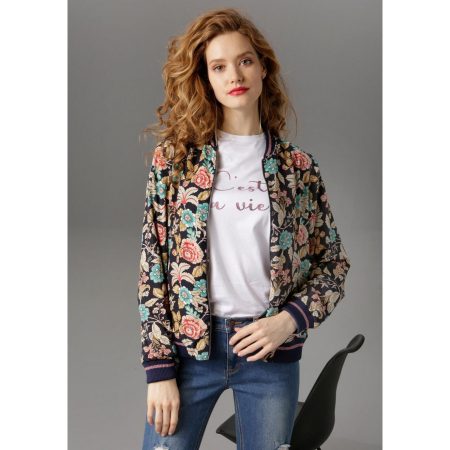 Aniston CASUAL Blouson met bloemenprint