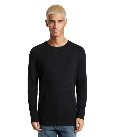 Tom Tailor Denim Gebreide trui met een stijlvolle structuur