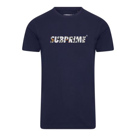 Subprime Shirt flower navy