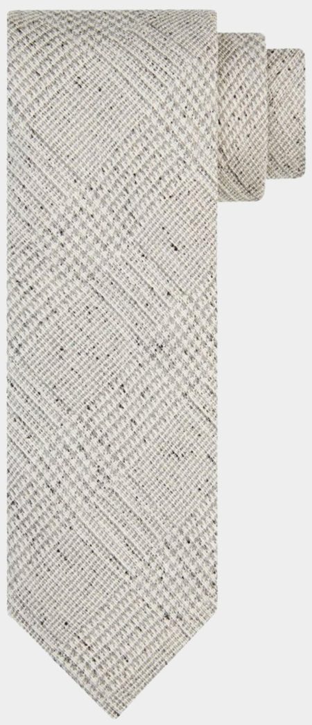 Profuomo Stropdas Grijs PPUA10013B/C1