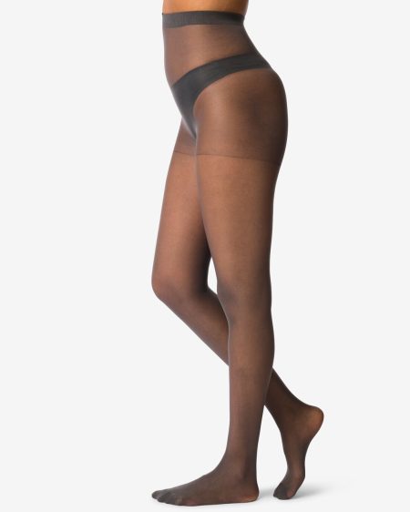 HEMA HEMA Panty's Mat Halfdoorschijnend 20 Denier - 4 Stuks Antraciet (antraciet)