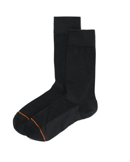 HEMA Heren Sokken Warm Feet - 2 Paar Zwart (zwart)