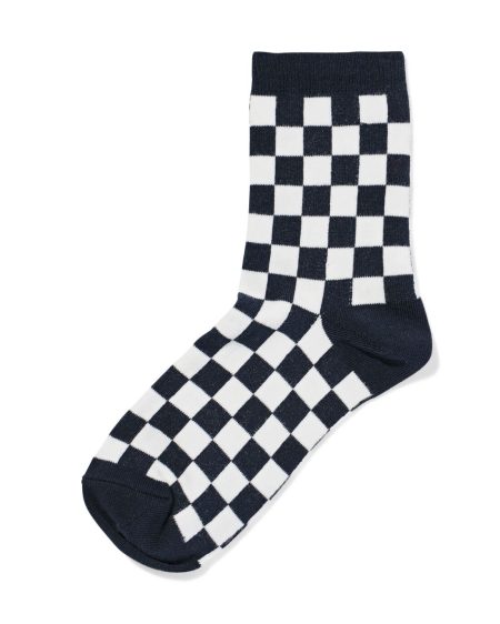 HEMA HEMA Damessokken Ruiten Blauw (blauw)