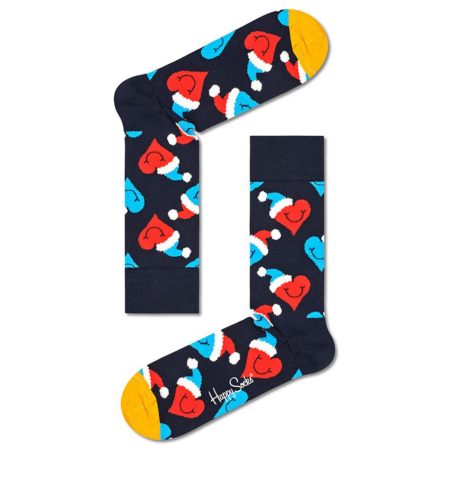 Happy Socks Santa love smiley