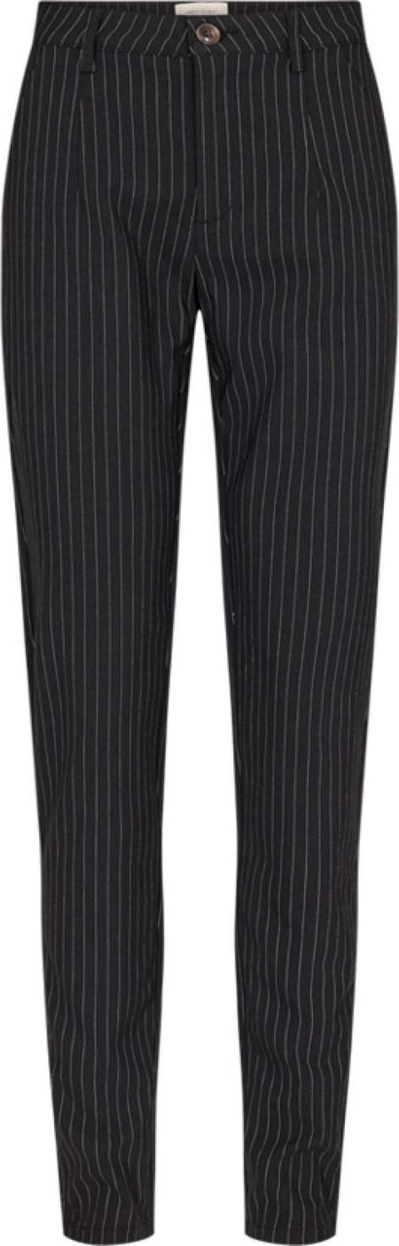 Free Quent Fqvio pant black pinstripe