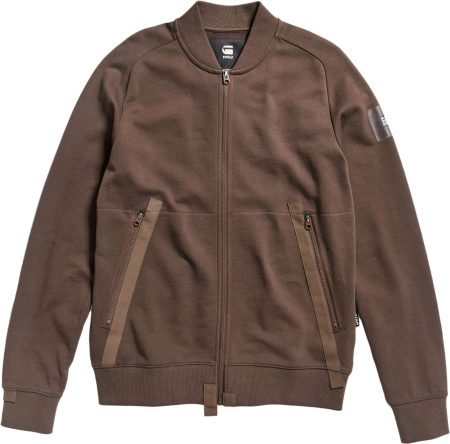 G-Star Bomber jkt sweat cardigan brown