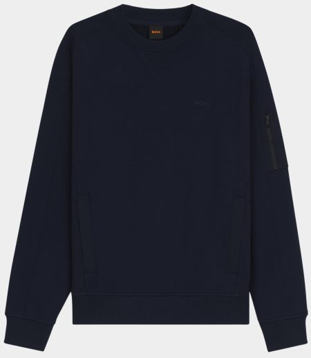 BOSS Orange Sweater Blauw We_mixed 10272224 01 50543458/404