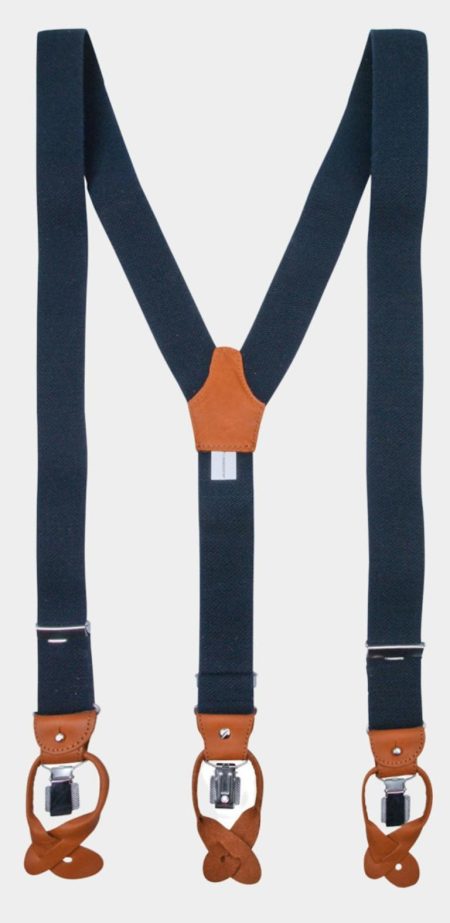 Profuomo Bretels Blauw Bretels donkerblauw PP1L00004/A