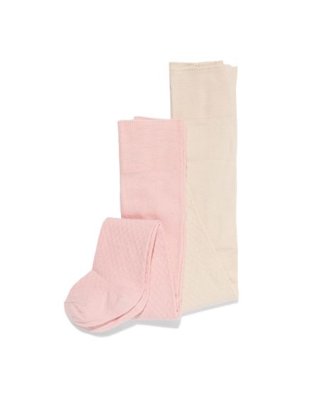 HEMA HEMA Babymaillots Structuur - 2 Stuks Oudroze (oudroze)