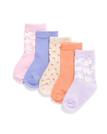 HEMA Babysokken Vogels - 5 Paar Multicolor (multicolor)