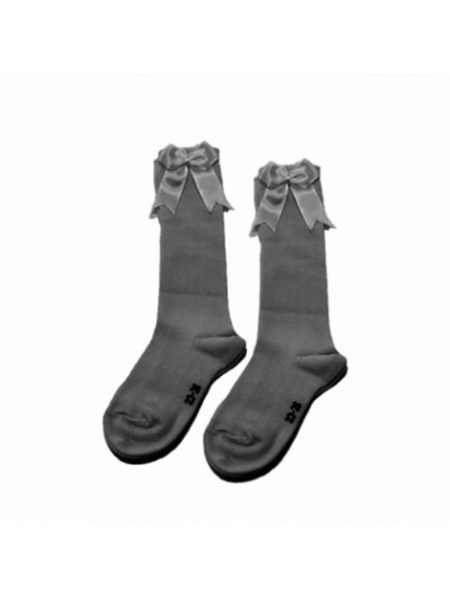 In Control 876-2 knee socks grey melange