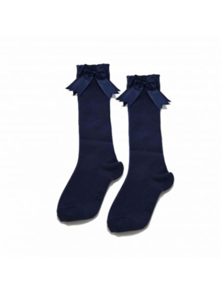 In Control 876-2 knee socks navy