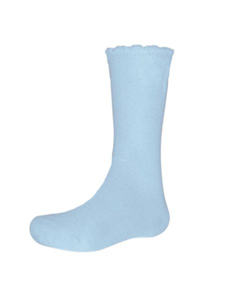 In Control 875-2 knee socks soft bleu