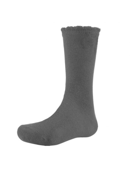 In Control 875-2 knee socks grey mel med