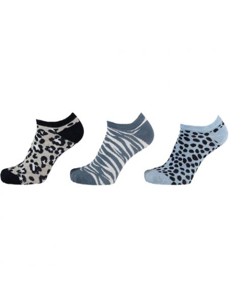 In Control 866 3pack sneakersocks animal