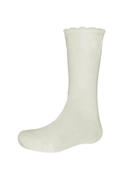 In Control 875-2 knee socks off white