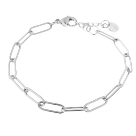 Label Kiki Armband hold on silver