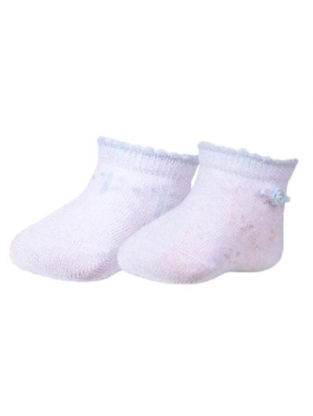 In Control 886-2 newborn socks rose