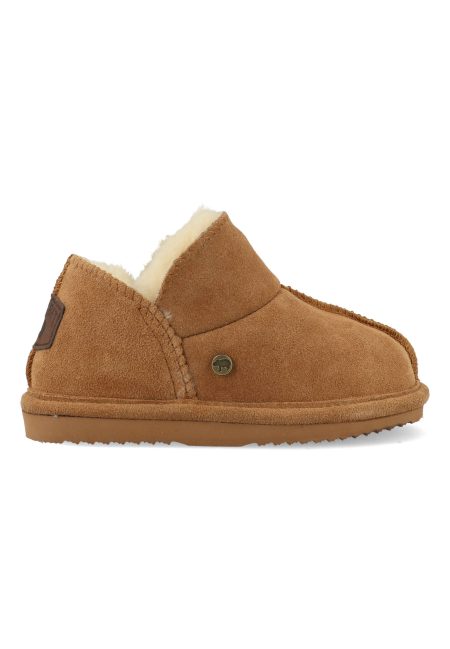 Warmbat Pantoffels willow kids wlw221025 cognac