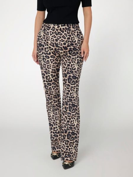 Marciano Fluwelen Broek Met Dierenprint