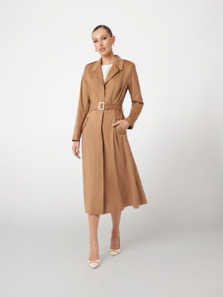 Marciano Trenchcoat Imitatie Suède