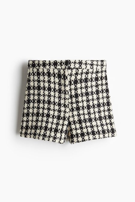 H & M - Jacquardgeweven short - Zwart