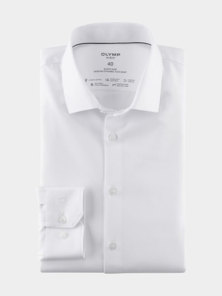Olymp Business hemd lange mouw Wit 2526/24 Hemden 252624/00