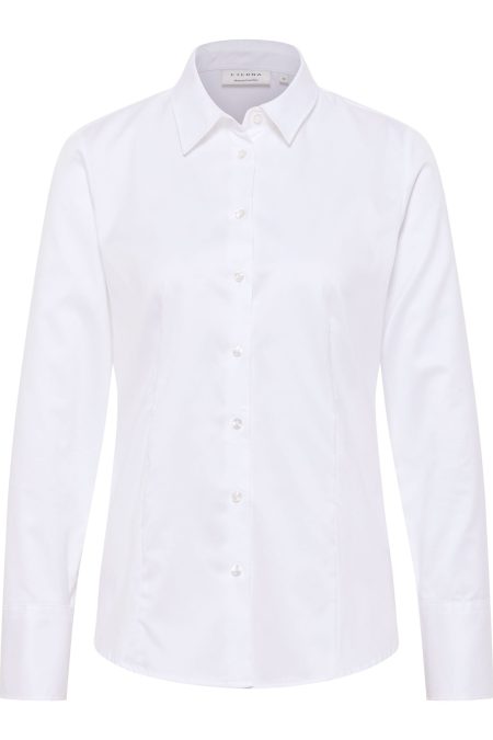 ETERNA Cover Shirt Dames Overhemd wit