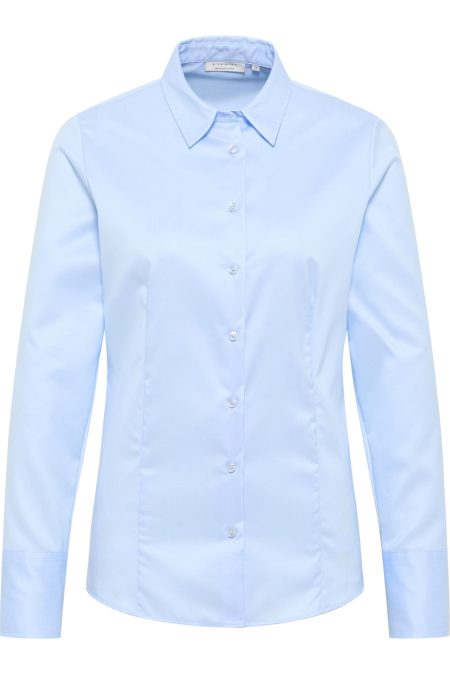ETERNA Cover Shirt Dames Overhemd blauw