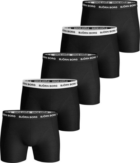 Björn Borg 5-pack boxers blacker