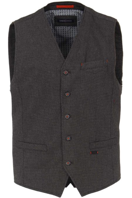 Casa Moda Casual Vest antraciet
