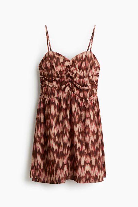 H & M - Strapjurk met print - Beige