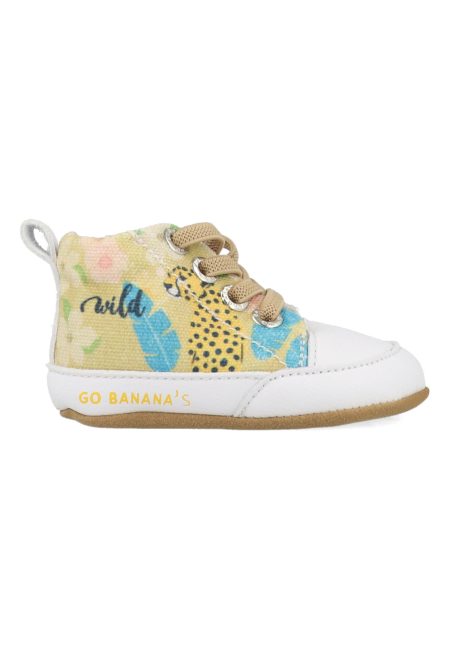 Go Banana's Pantoffels gb leopard-pre / grijs