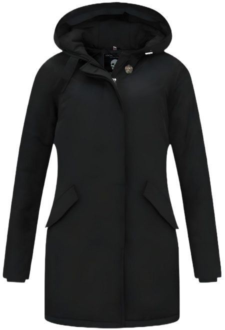 TheBrand Getailleerde winterjas met capuchon 280