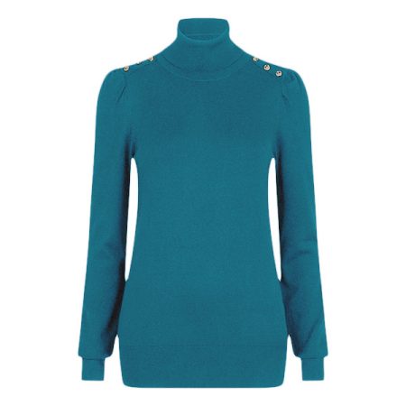 Esqualo Sweater f23-07541 fancy petrol