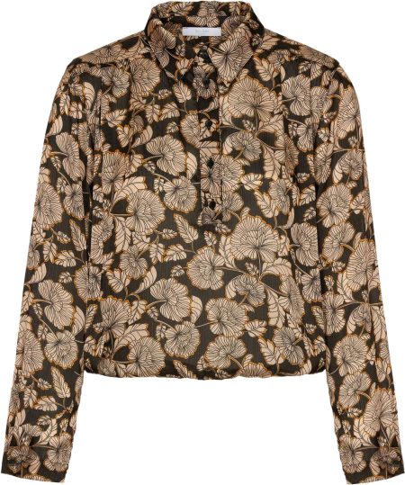 By-Bar Amsterdam Sun peony blouse peony print