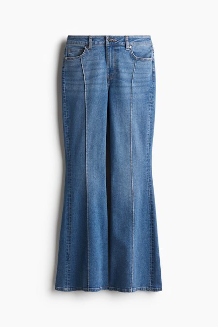 H & M - Flared High Jeans - Blauw