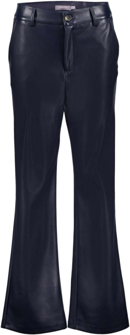 Geisha Pants navy pu