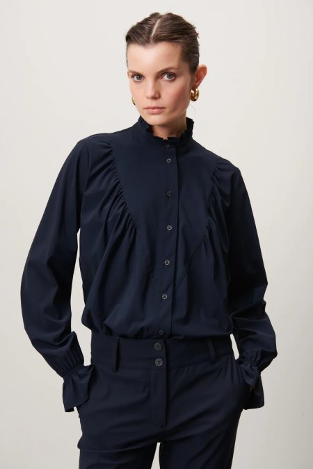 Jane Lushka Roberta blouse blue