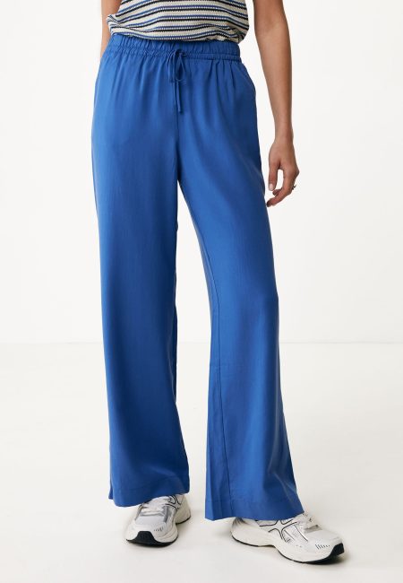 Barrel Leg Broek Cobalt Blauw
