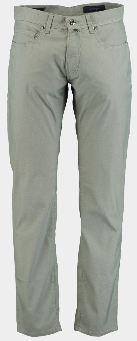 Pierre Cardin Katoenen 5-Pocket Groen PC-Lyon C3 34540.1060/5230