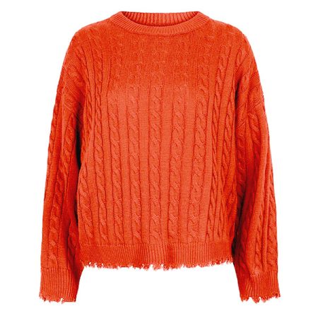 Esqualo Sweater f23-18502 orange