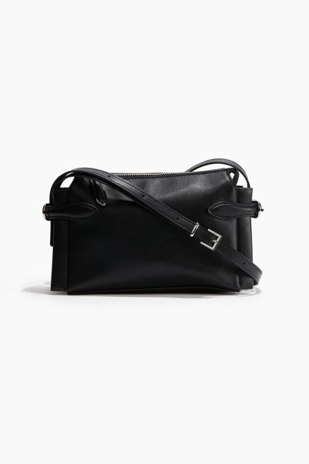 H & M - Crossbody-tas - Zwart