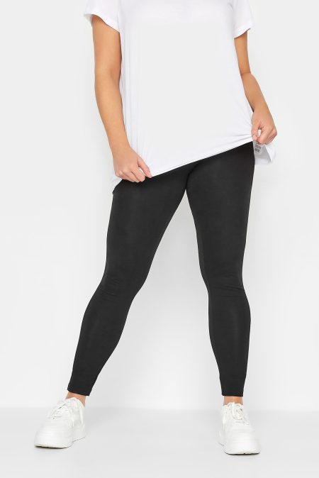Yours For Good Legging Van Katoen Met Stretch In Zwart