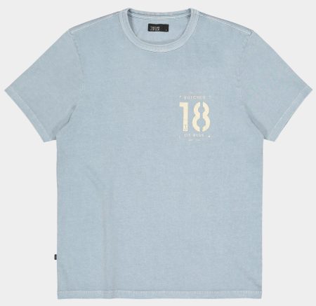 Butcher of Blue T-shirt korte mouw Blauw Army 18 Stencil Tee M2522002/823V