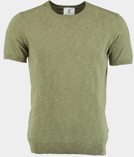 Bos T-shirt korte mouw Groen T-shirt slub 2201125/374 Cactus