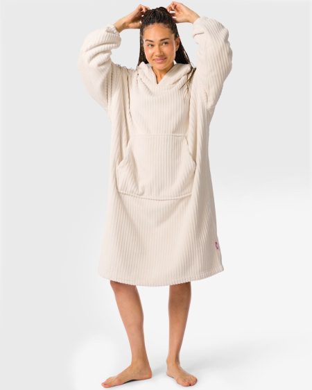 HEMA HEMA Dames Snuggle Hoodie Teddy Crème